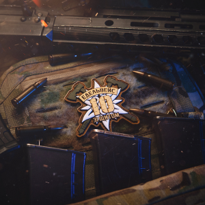 M-TAC НАШИВКА 10-ТА ОГШБР ЕДЕЛЬВЕЙС