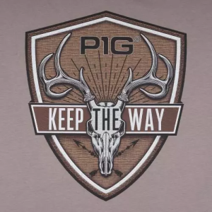 P1G-TAC ФУТБОЛКА DEER HUNTER IRON GREY UA281-29891-IG-DHN