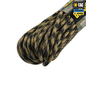 M-TAC ПАРАКОРД 550 MIL-SPEC BLACK/COYOTE 15М