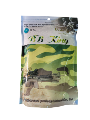 BB KING СТРАЙКБОЛЬНЫЕ ШАРЫ 0.25G 1KG