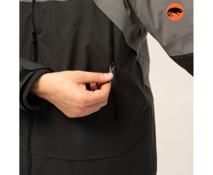 CHAMELEON КУРТКА GALE BLACK/GREY 00023-02