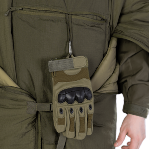 CAMO-TEC УТЕПЛЕНЕ ПОНЧО-ТРАНСФОРМЕР КІРЕЯ OLIVE 9303