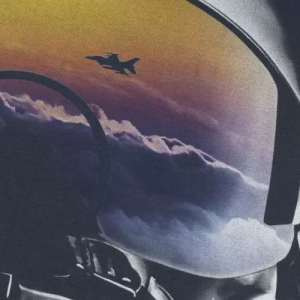 P1G-TAC ФУТБОЛКА З ПРИНТОМ ПІЛОТ GRAPHITE UA281-29891-GT-PLT