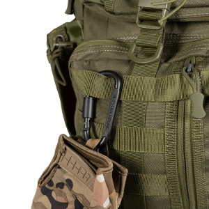 CAMO-TEC КАРАБІН МЕТАЛЕВИЙ З ГВИНТОВОЮ МУФТОЮ BLACK 9481