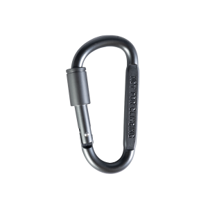 CAMO-TEC КАРАБІН МЕТАЛЕВИЙ З ГВИНТОВОЮ МУФТОЮ SILVER 9479