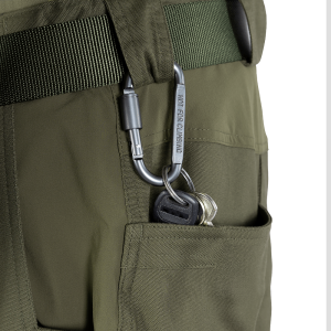 CAMO-TEC КАРАБІН МЕТАЛЕВИЙ З ГВИНТОВОЮ МУФТОЮ SILVER 9479