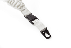 FRAG ЗБРОЙОВИЙ ОДНОТОЧКОВИЙ РЕМІНЬ З КАРАБІНОМ WHITE