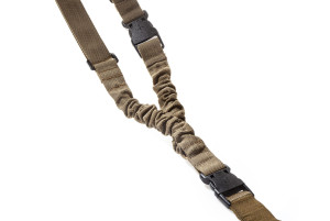 FRAG ЗБРОЙОВИЙ ОДНОТОЧКОВИЙ РЕМІНЬ З КАРАБІНОМ COYOTE