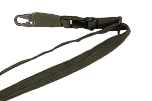 FRAG ОРУЖЕЙНЫЙ ДВУХТОЧЕЧНЫЙ ШИРОКИЙ РЕМЕНЬ С ДВУМЯ КАРАБИНАМИ OLIVE