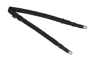 FRAG ОРУЖЕЙНЫЙ ДВУХТОЧЕЧНЫЙ ШИРОКИЙ РЕМЕНЬ С ДВУМЯ КАРАБИНАМИ BLACK