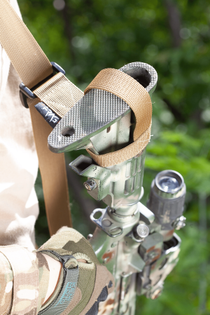 FRAG ЗБРОЙОВИЙ ТРЬОХТОЧКОВИЙ РЕМІНЬ З АНТАБКОЮ QD COYOTE