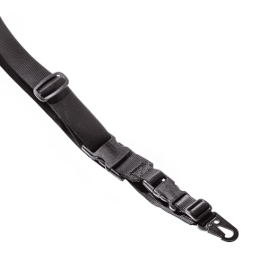 FRAG ОРУЖЕЙНЫЙ ТРЁХТОЧЕЧНЫЙ РЕМЕНЬ С КАРАБИНОМ И АНТАБКОЙ QD MAX BLACK