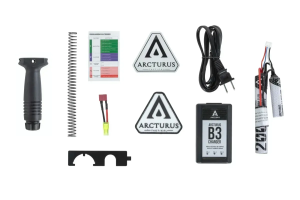 ARCTURUS СТРАЙКБОЛЬНЫЙ АВТОМАТ LWT MK-II CQB CARBINE 10 AEG SPORT SE STARTER PACK BLACK 32849