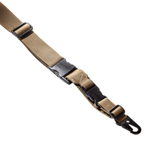FRAG ОРУЖЕЙНЫЙ ТРЁХТОЧЕЧНЫЙ РЕМЕНЬ С КАРАБИНОМ COYOTE