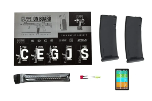 CYMA СТРАЙКБОЛЬНЫЙ ПРИВОД SA-E24 EDGE HEAVY OPS STOCK HAL ETU BLACK 32342