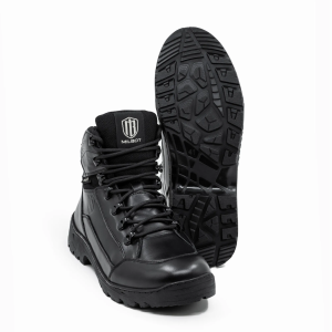 MILBOT ДЕМИСЕЗОННЫЕ ТАКТИЧЕСКИЕ БОТИНКИ HUNT CORD BLACK LEATHER