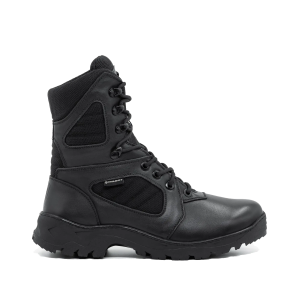 MILBOT ДЕМІСЕЗОННІ ТАКТИЧНІ ЧЕРЕВИКИ CONQUEST BLACK LEATHER