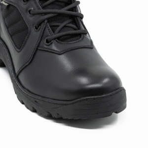 MILBOT ДЕМІСЕЗОННІ ТАКТИЧНІ ЧЕРЕВИКИ CONQUEST BLACK LEATHER