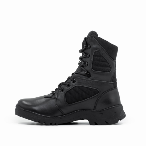 MILBOT ДЕМІСЕЗОННІ ТАКТИЧНІ ЧЕРЕВИКИ CONQUEST BLACK LEATHER