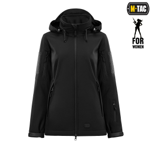 M-TAC КУРТКА SOFT SHELL LADY BLACK