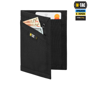 M-TAC ГАМАНЕЦЬ TACTICAL WALLET ELITE BLACK