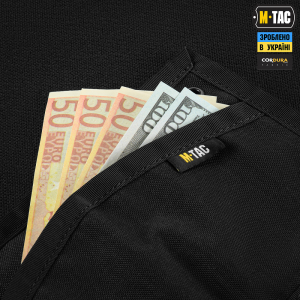M-TAC ГАМАНЕЦЬ TACTICAL WALLET ELITE BLACK