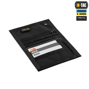 M-TAC ГАМАНЕЦЬ TACTICAL WALLET ELITE BLACK