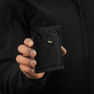 M-TAC ГАМАНЕЦЬ TACTICAL WALLET ELITE BLACK