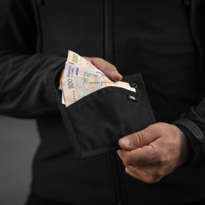 M-TAC ГАМАНЕЦЬ TACTICAL WALLET ELITE BLACK