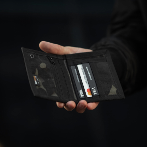 M-TAC ГАМАНЕЦЬ TACTICAL WALLET ELITE MULTICAM BLACK
