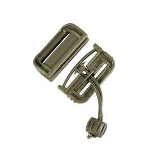 DURAFLEX ЗАСТЕЖКА QRS SLIDE MODE V2 SINGLE SLOT 40MM OLIVE GREEN