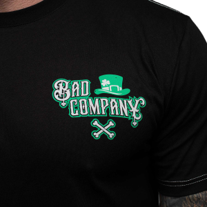 BAD COMPANY ФУТБОЛКА SHAMROCK SHARK BLACK