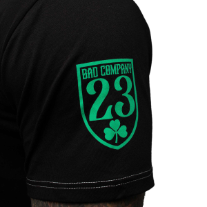 BAD COMPANY ФУТБОЛКА SHAMROCK SHARK BLACK