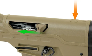 APS СТРАЙКБОЛЬНЫЙ АВТОМАТ URBAN ASSAULT RIFLE BLACK 31680