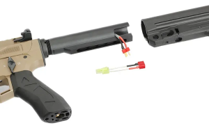 DOUBLE EAGLE СТРАЙКБОЛЬНИЙ АВТОМАТ M920A AEROKNOX AX 15 AEG RIFLE ETU WIRELESS TAN 33301