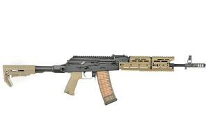 CYMA PLATINUM СТРАЙКБОЛЬНЫЙ АВТОМАТ STRIKE INDUSTRIES AK-TRAX ETU ESHOOTER TAN 32699