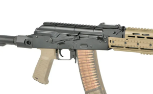 CYMA PLATINUM СТРАЙКБОЛЬНЫЙ АВТОМАТ STRIKE INDUSTRIES AK-TRAX ETU ESHOOTER TAN 32699