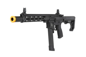 SPECNA ARMS ПІСТОЛЕТ-КУЛЕМЕТ SA-FX02 FLEX HAL ETU WITH ORANGE DISCHARGE DEVICE BLACK 32913