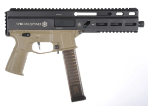 DELTA ARMORY ПІСТОЛЕТ-КУЛЕМЕТ AIRSOFT GUN STRIBOG SP10A3 CHARLIE UPGRADE BLACK & TAN 33607