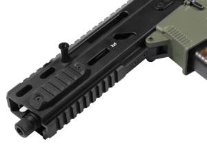 DELTA ARMORY ПІСТОЛЕТ-КУЛЕМЕТ AIRSOFT GUN STRIBOG SP10A3 ALPHA UPGRADE BLACK/OLIVE 33609