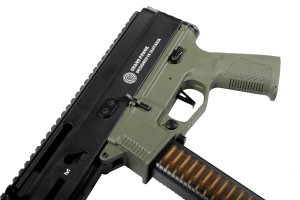 DELTA ARMORY ПІСТОЛЕТ-КУЛЕМЕТ AIRSOFT GUN STRIBOG SP10A3 ALPHA UPGRADE BLACK/OLIVE 33609