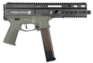 DELTA ARMORY ПІСТОЛЕТ-КУЛЕМЕТ AIRSOFT GUN STRIBOG SP10A3 ALPHA UPGRADE BLACK/OLIVE 33609