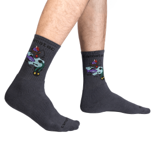 CAMO-TEC ШКАРПЕТКИ LONGFULL FISHING LE DARK GREY 9546