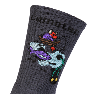 CAMO-TEC ШКАРПЕТКИ LONGFULL FISHING LE DARK GREY 9546