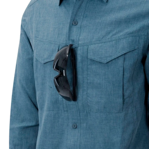HELIKON-TEX СОРОЧКА DEFENDER MK2 GENTLEMAN ДОВГИЙ РУКАВ BLUE KO-DGM-PO-6520Y