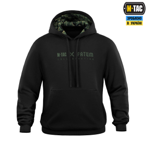 M-TAC КОФТА HOODIE COTTON HARD FATUM BLACK