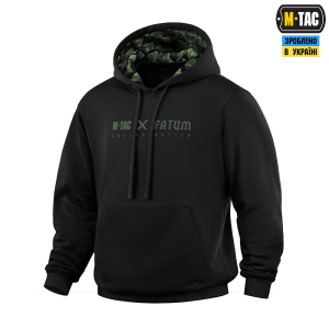 M-TAC КОФТА HOODIE COTTON HARD FATUM BLACK