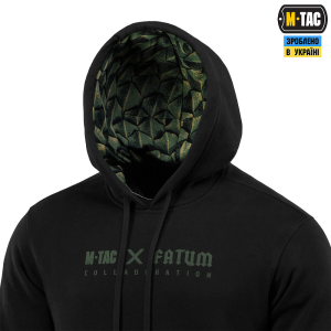 M-TAC КОФТА HOODIE COTTON HARD FATUM BLACK