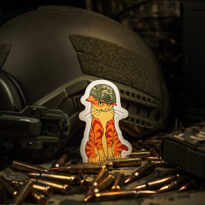 M-TAC НАКЛЕЙКА ORANGE CAT