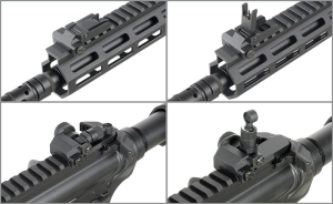 GOLDEN EAGLE СТРАЙКБОЛЬНИЙ АВТОМАТ MC6595M GAS BLOW-BACK RIFLE BLACK HS3082